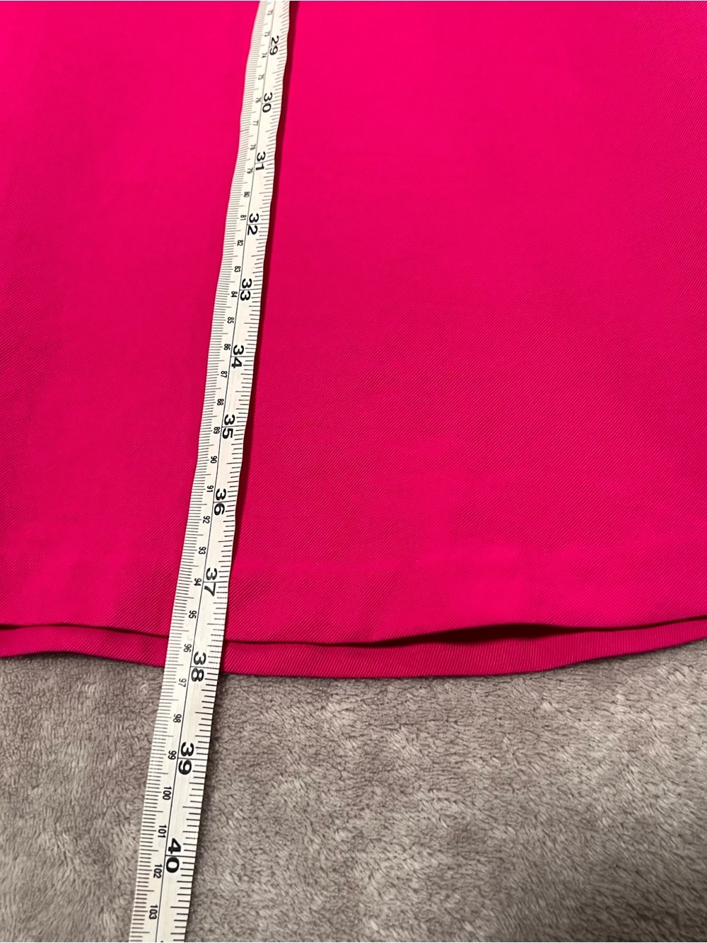 Banana republic Pink Dress Flutter Sleeve Women’s Size 8 - Picture 3 of 10